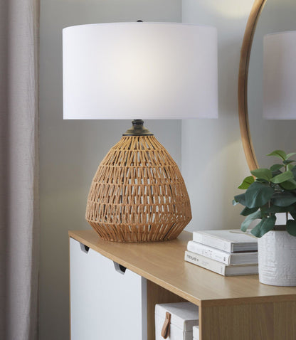 Lumisource Congo 29" Rattan Table Lamp