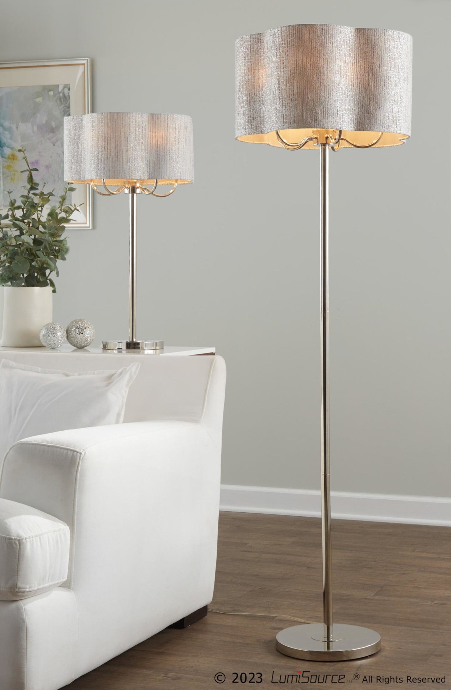 Majestic Office Furniture 30" Metal Table Lamp