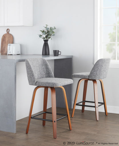 Majestic Office Furniture 26" Fixed-Height Counter Stool - Set of 2