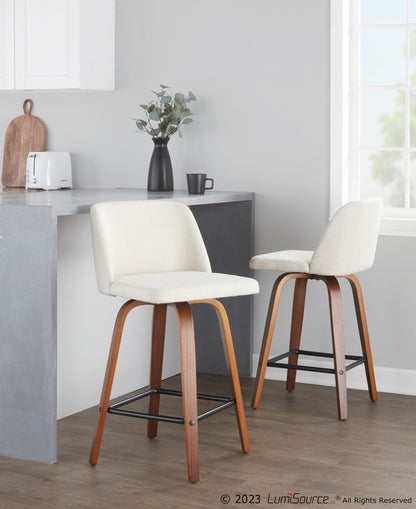Majestic Office Furniture 26" Fixed-Height Counter Stool - Set of 2