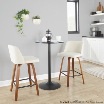 Majestic Office Furniture 26" Fixed-Height Counter Stool - Set of 2