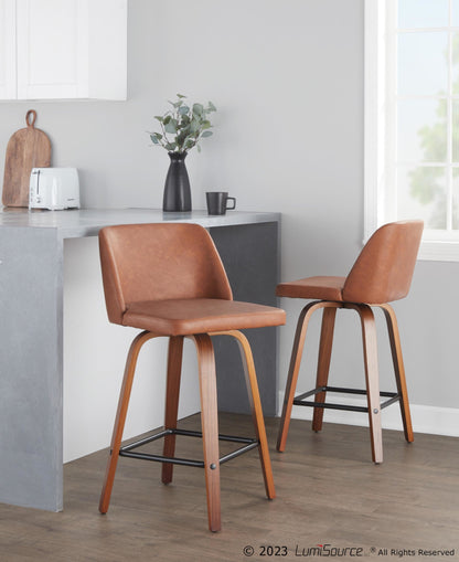 Majestic Office Furniture 26" Fixed-Height Counter Stool - Set of 2