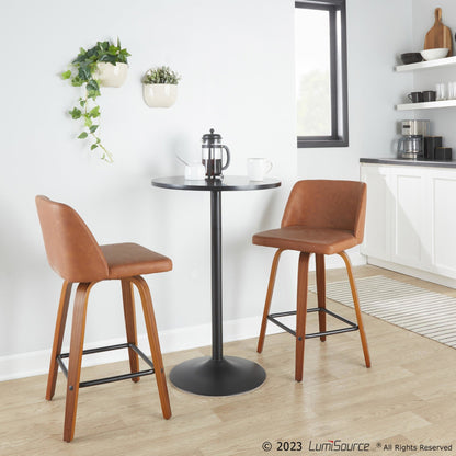 Majestic Office Furniture 26" Fixed-Height Counter Stool - Set of 2