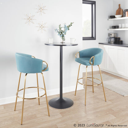 Majestic Office Furniture 30" Fixed-Height Barstool - Set of 2