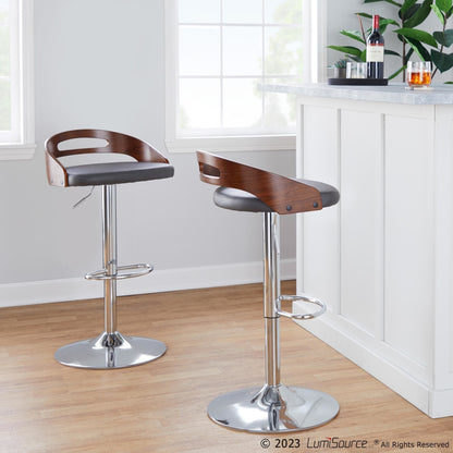 Majestic Office Furniture Adjustable Barstool - Set Of 3