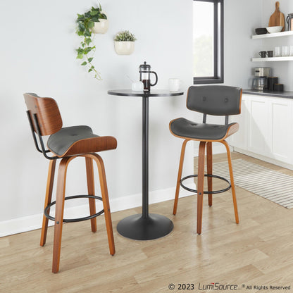 Majestic Office Furniture 30" Fixed-Height Barstool - Set of 2
