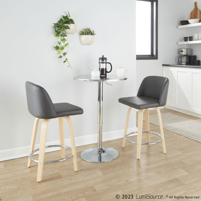 Majestic Office Furniture 24" Fixed-Height Counter Stool - Set of 2