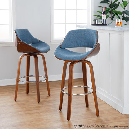 Majestic Office Furniture 30" Fixed-Height Barstool - Set of 2