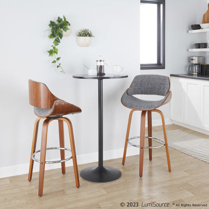 Majestic Office Furniture 30" Fixed-Height Barstool - Set of 2
