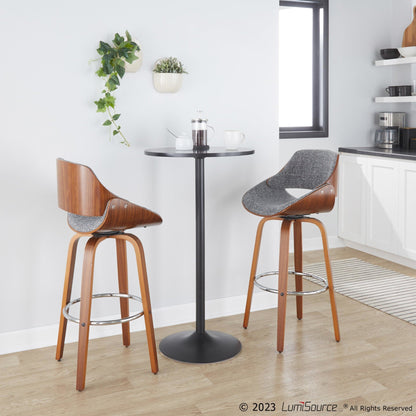 Majestic Office Furniture 30" Fixed-Height Barstool - Set of 2