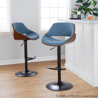 Majestic Office Furniture Adjustable Barstool - Set of 2