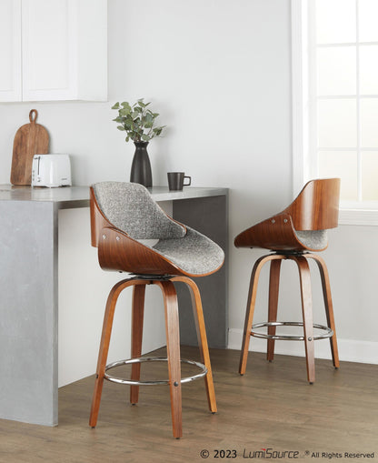 Majestic Office Furniture 26" Fixed-Height Counter Stool - Set of 2