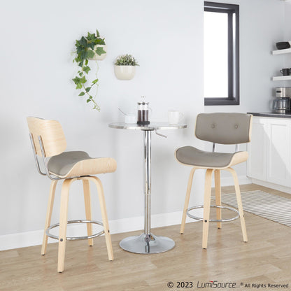 Majestic Office Furniture 26" Fixed-Height Counter Stool - Set of 2