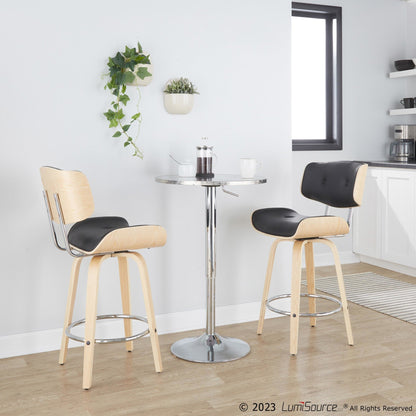 Majestic Office Furniture 26" Fixed-Height Counter Stool - Set of 2