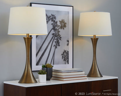Majestic Office Furniture 29" Metal Table Lamp - Set of 2