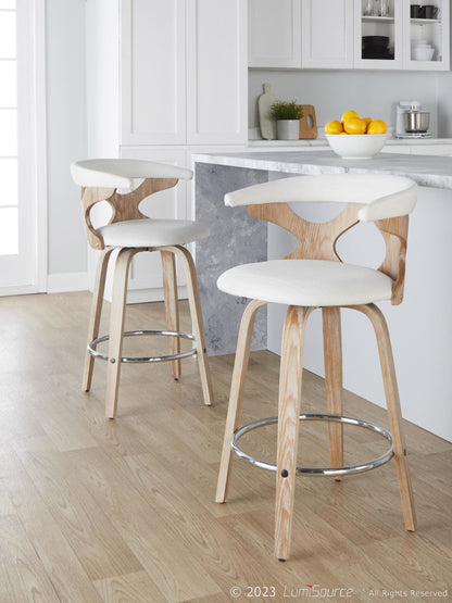 Majestic Office Furniture 26" Fixed-Height Counter Stool - Set of 2