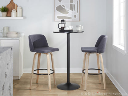 Majestic Office Furniture 30" Fixed-Height Barstool - Set of 2