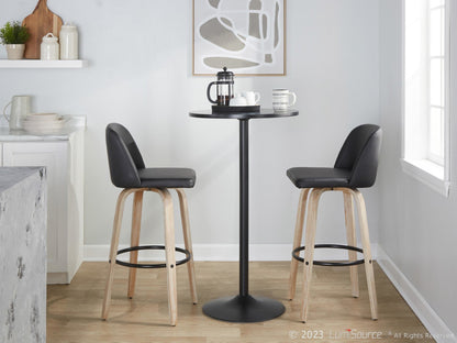 Majestic Office Furniture 30" Fixed-Height Barstool - Set of 2