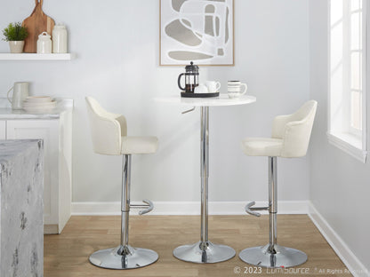 Majestic Office Furniture Adjustable Barstool - Set of 2