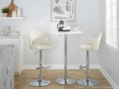 Majestic Office Furniture Adjustable Barstool - Set of 2