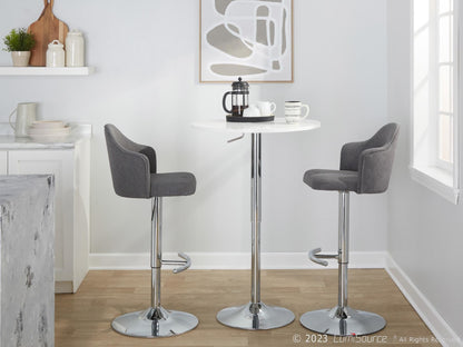 Majestic Office Furniture Adjustable Barstool - Set of 2