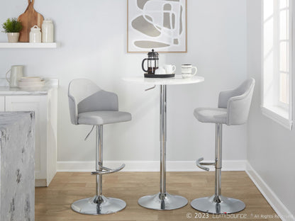 Majestic Office Furniture Adjustable Barstool - Set of 2