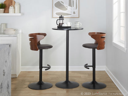 Majestic Office Furniture Adjustable Barstool - Set of 2