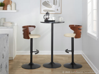 Majestic Office Furniture Adjustable Barstool - Set of 2