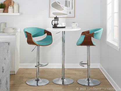 Majestic Office Furniture Adjustable Barstool - Set of 2