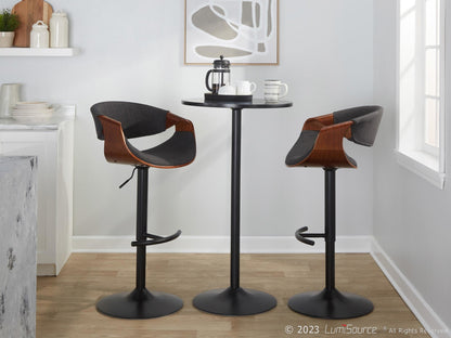 Majestic Office Furniture Adjustable Barstool - Set of 2