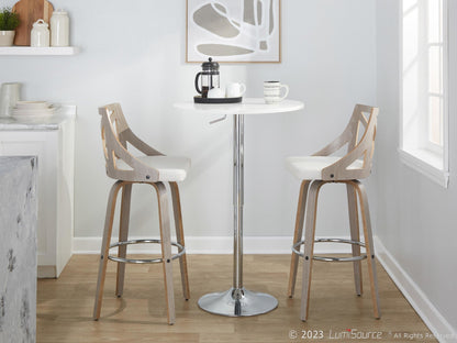 Majestic Office Furniture 30" Fixed-Height Barstool - Set of 2
