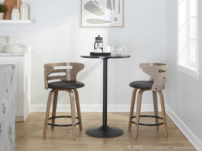 Majestic Office Furniture 24" Fixed-Height Counter Stool - Set of 2