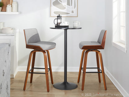Majestic Office Furniture 30" Fixed-Height Barstool - Set of 2