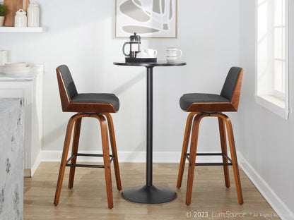 Majestic Office Furniture 30" Fixed-Height Barstool - Set of 2