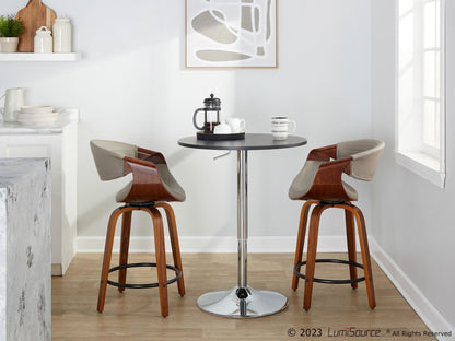 Majestic Office Furniture 24" Fixed-Height Counter Stool - Set of 2