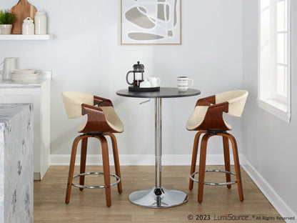 Majestic Office Furniture 24" Fixed-Height Counter Stool - Set of 2