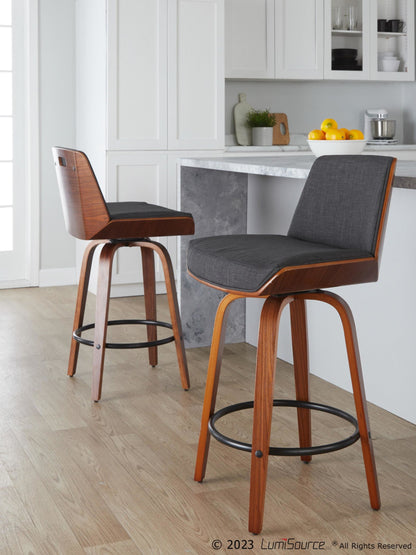 Majestic Office Furniture 26" Fixed-Height Counter Stool - Set of 2