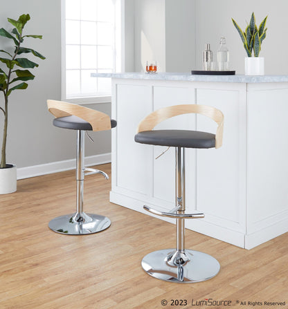 Majestic Office Furniture Adjustable Barstool