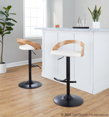 Majestic Office Furniture Adjustable Barstool