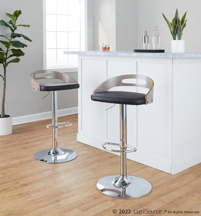 Majestic Office Furniture Adjustable Barstool
