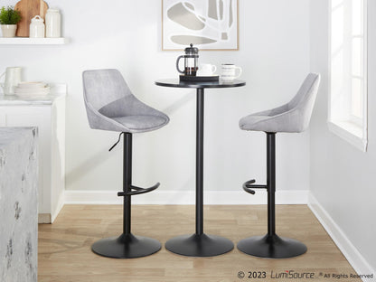 Majestic Office Furniture Adjustable Barstool - Set of 2