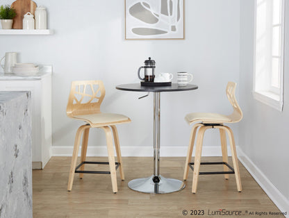 Majestic Office Furniture 24" Fixed-Height Counter Stool - Set of 2