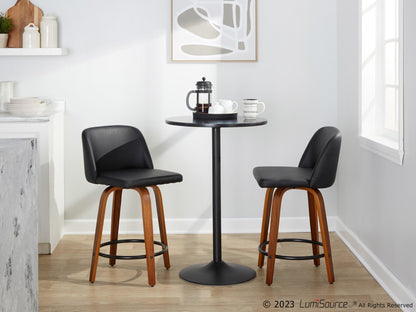 Majestic Office Furniture 24" Fixed-Height Counter Stool - Set of 2