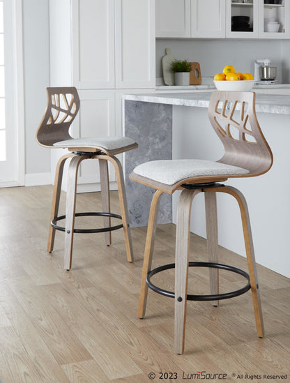 Majestic Office Furniture 26" Fixed-Height Counter Stool - Set of 2