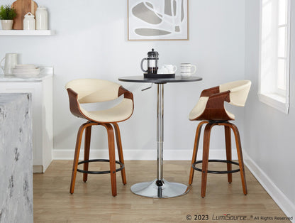 Majestic Office Furniture 26" Fixed-Height Counter Stool - Set of 2
