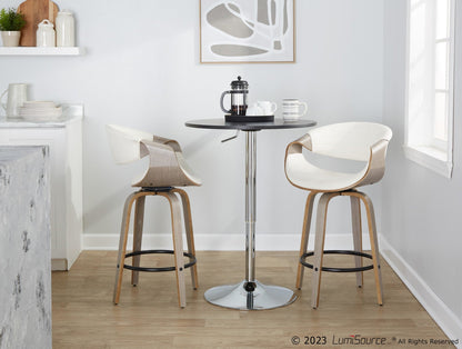Majestic Office Furniture 26" Fixed-Height Counter Stool - Set of 2