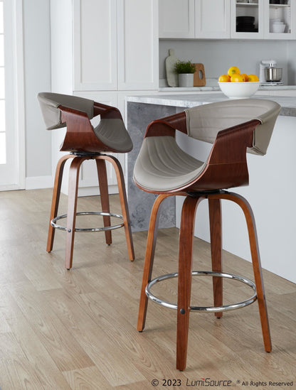 Majestic Office Furniture 26" Fixed-Height Counter Stool - Set of 2