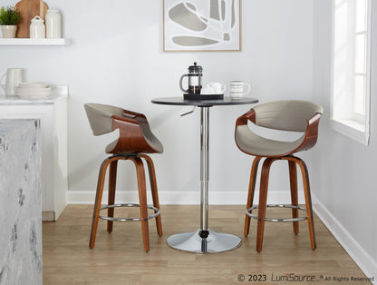 Majestic Office Furniture 26" Fixed-Height Counter Stool - Set of 2