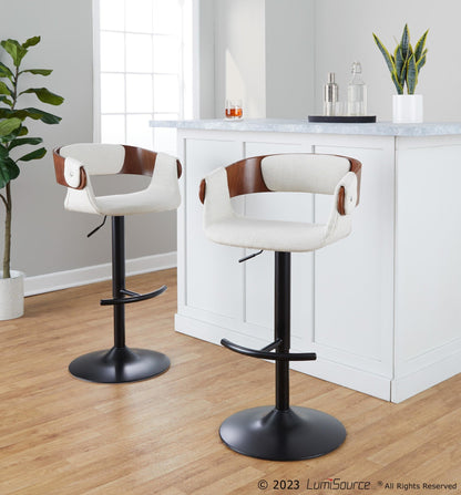 Majestic Office Furniture Adjustable Barstool - Set of 2