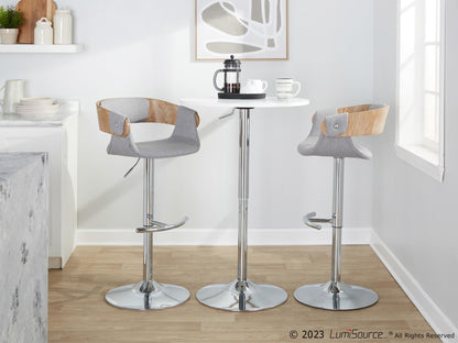 Majestic Office Furniture Adjustable Barstool - Set of 2